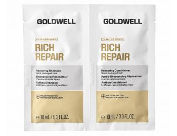Szampon i od�ywka do w�os�w suchych i zniszczonych Goldwell Dualsenses Rich Repair - 2 x 10 ml