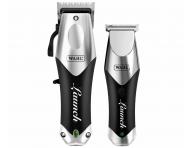 Profesjonalny zestaw maszynki do strzyenia i trymera Wahl Launch Combo 3028732 - czarno-srebrny
