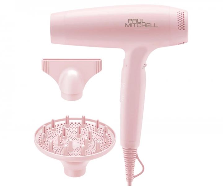 Profesjonalna suszarka do w�os�w Paul Mitchell Dry Lightweight Professional Hair Dryer - 1600 W - r�owa - edycja limitowana