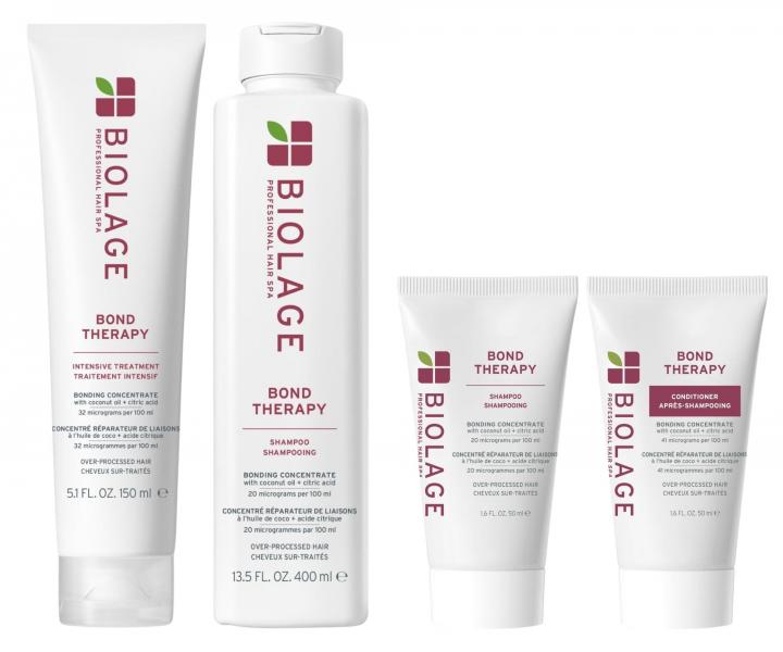 Zestaw do ekstremalnie uszkodzonych w�os�w Biolage Bond Therapy + szampon 50 ml i od�ywka 50 ml gratis