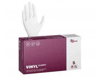 Rkawiczki winylowe Espeon Vinyl Classic - 100 szt - biae - bezpudrowe - S