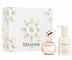 Seria nawil�aj�ca i roz�wietlaj�ca do w�os�w pusz�cych si� K�rastase Gloss Absolu Bain Hydra - Glaze - zestaw upominkowy - olejek + krem do stylizacji