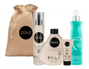 Zestaw upominkowy wspierajcy porost wosw Zenz Scalp + odywka Malibu C gratis