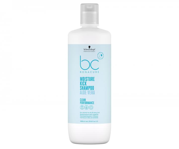 Szampon nawilajcy Schwarzkopf Professional BC Bonacure Moisture Kick Shampoo - 1000 ml