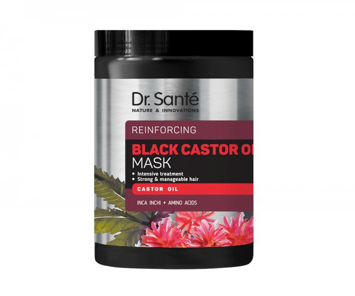 Maska odbudowujca do wosw Dr. Sant Reinforcing Black Castor Oil Mask - 1000 ml