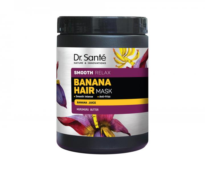 Maska wyg�adzaj�ca do w�os�w Dr. Sant� Smooth Relax Banana Hair Mask - 1000 ml