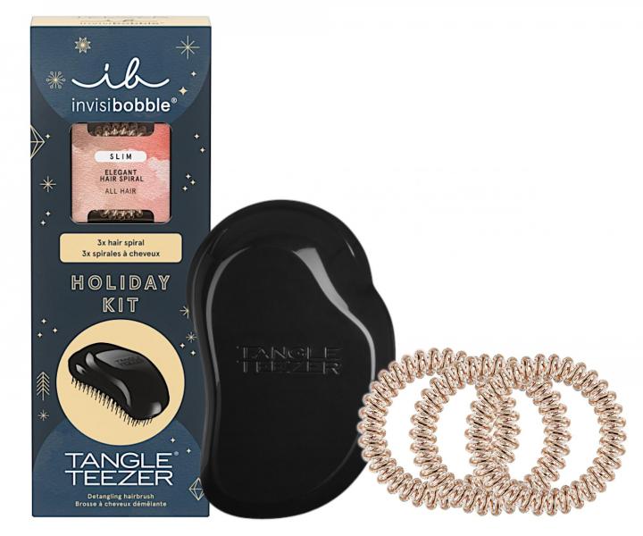 Zestaw upominkowy szczotek do w�os�w Tangle Teezer Original i gumki spiralki Invisibobble