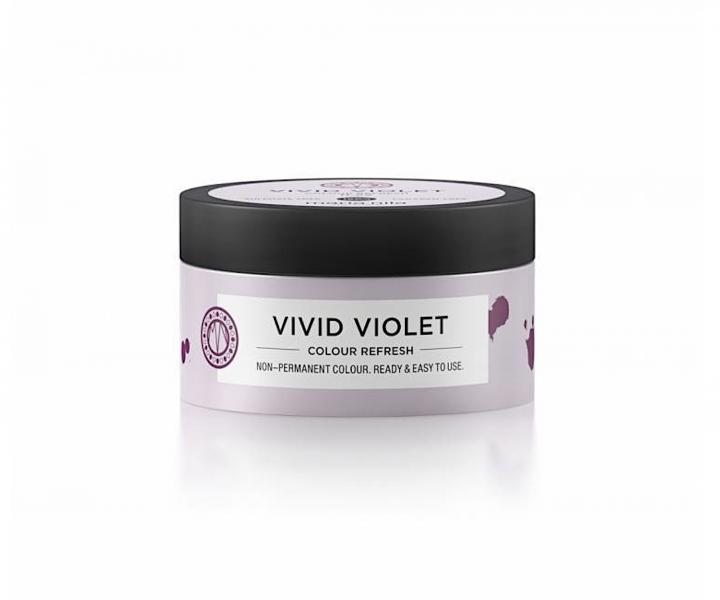 Maska oywiajca kolor wosw Maria Nila Colour Refresh Vivid Violet - fioletowa - 100 ml