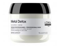 Maska do w�os�w farbowanych i zniszczonych Lor�al Professionnel Serie Expert Metal Detox - 75 ml