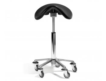 Hoker fryzjerski/kosmetyczny siod�o na k�kach Sibel Saddle L/XL - czarny