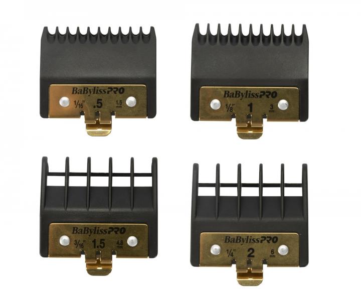 Zestaw nasadek z metalowym zaczepem BaByliss Pro FXPCGE do trymerw BaByliss Pro