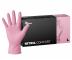 R�kawiczki nitrylowe Espeon Nitril Comfort - 100 szt - L - r�owy