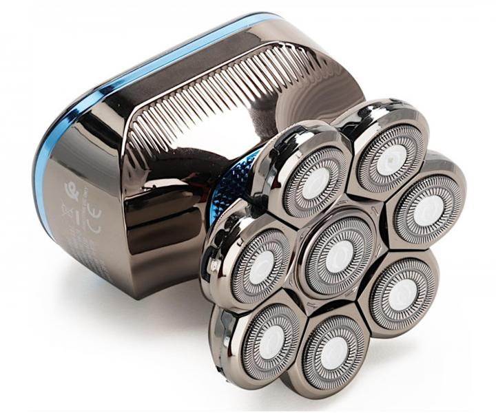 Rotacyjna golarka do wosw i ciaa Kiepe Professional Home Precision Head Trimmer 6230 - chromowa