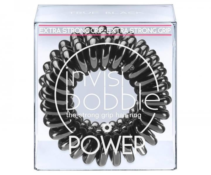 Gumka do w�os�w spiralka Invisibobble Power True Black - czarna