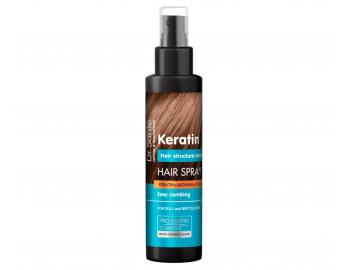 Od�ywka odbudowuj�ca do w�os�w matowych i �amliwych bez sp�ukiwania Dr. Sant� Keratin - 150 ml