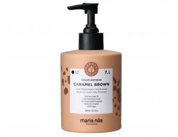 Maska o�ywiaj�ca kolor w�os�w Maria Nila Colour Refresh Caramel Brown - karmelowo-br�zowa - 300 ml