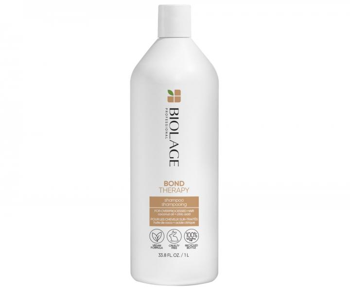 Szampon do wosw ekstremalnie zniszczonych Biolage Bond Therapy Shampoo - 1000 ml