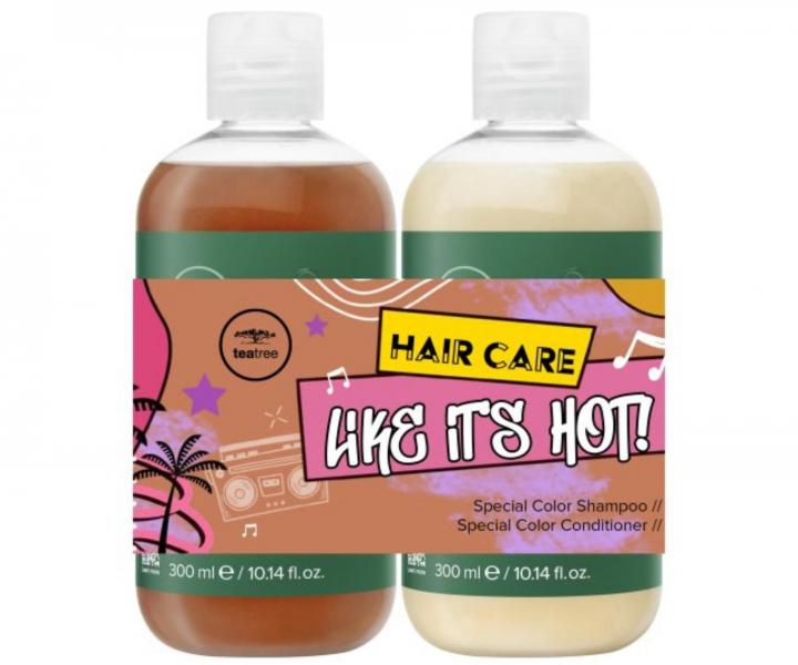 Zestaw do wosw farbowanych Paul Mitchell Tea Tree Special Color Like It's Hot