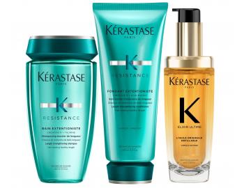 Zestaw wspomagaj�cy porost w�os�w K�rastase Resistance Extentionistes z olejem Elixir Ultime L'Huile Originale Refillable