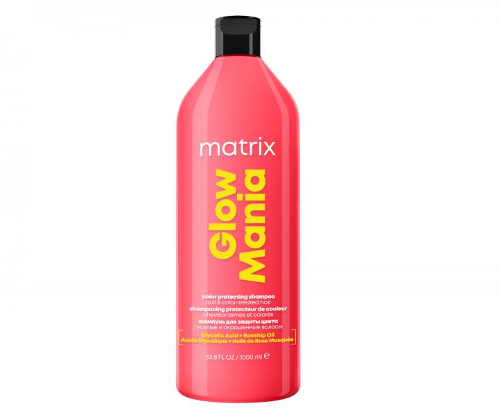 Seria nadajca poysk i ochron matowym wosom farbowanym Matrix Glow Mania