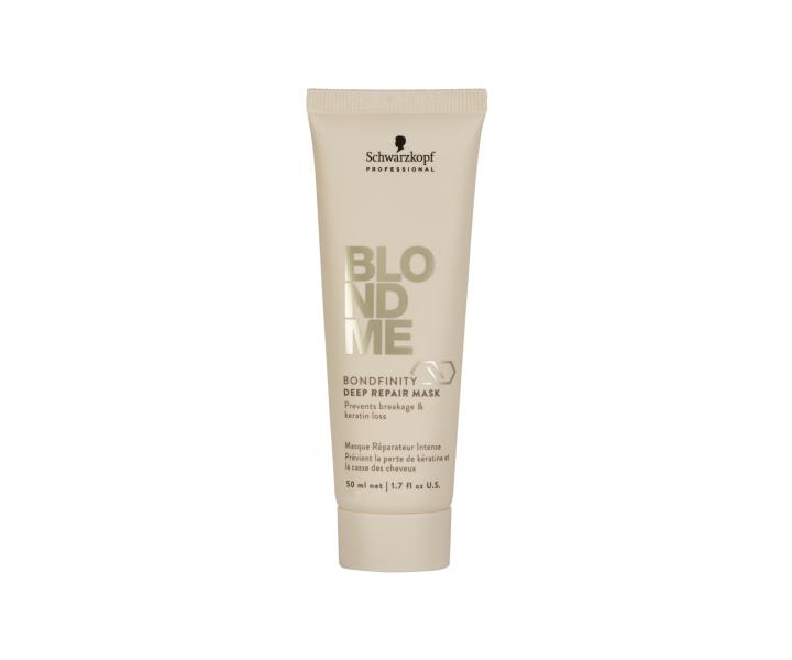 Maska regeneruj�ca do w�os�w blond Schwarzkopf Professional BlondMe Bondfinity Deep Repair Mask - 50 ml