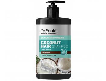 Szampon nawilajcy do wosw suchych i amliwych Dr. Sant Coconut - 1000 ml