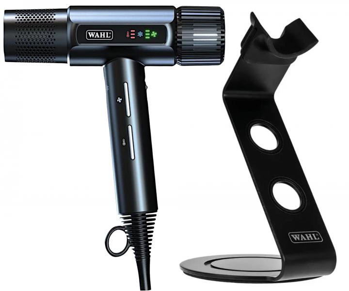 Profesjonalna suszarka do w�os�w Wahl Vanquish 4321-4870 LD190X - 1600 W - czarna + stojak Wahl gratis