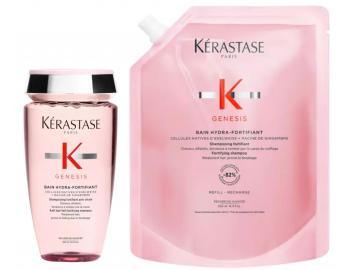 Szampon wzmacniaj�cy do w�os�w z tendencj� do wypadania K�rastase Genesis Bain Hydra-Fortifiant - 250 ml + zapas 500 ml
