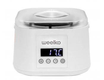 Podgrzewacz wosku do depilacji z pojemnikiem na szpatu�ki  Weelko Epilspat - 500 ml - bia�y