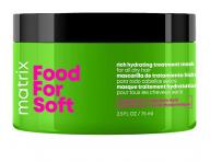 Maska nawilajca do wosw suchych Matrix Food For Soft - 75 ml