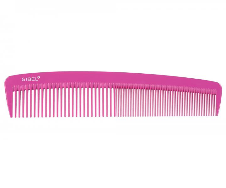 Grzebie antystatyczny do wosw Sibel 4011620 - 22,4 cm - rowy