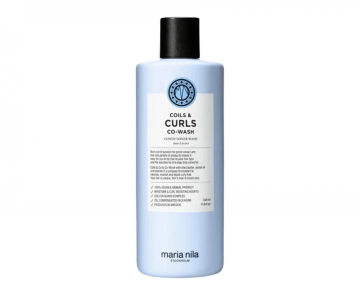 Szampon i odywka 2 w 1 do wosw krconych i falowanych Maria Nila Coils & Curls Co-Wash - 350 ml