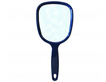 Lusterko fryzjerskie z uchwytem Duko m-10 - 130 x 280 mm - niebieskie