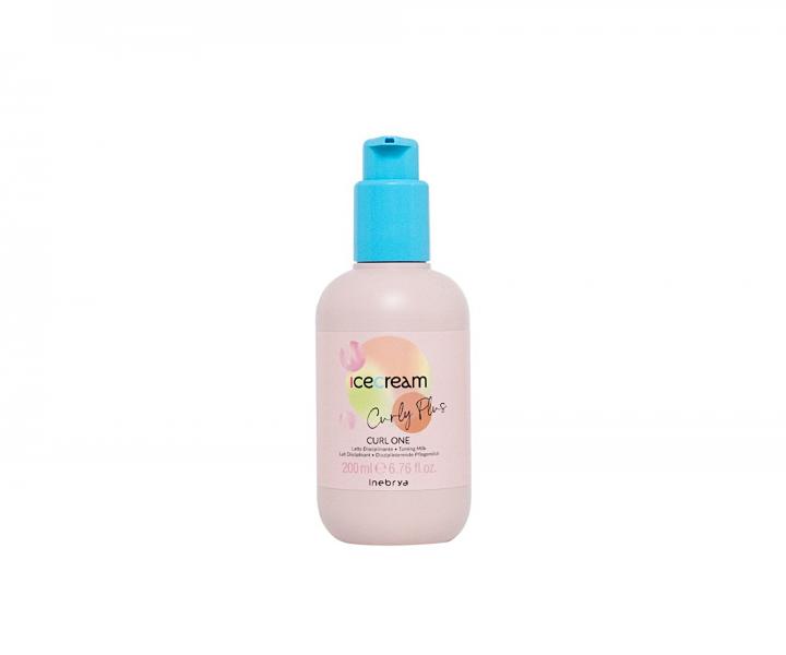 Definiuj�ce mleczko do w�os�w kr�conych i falowanych Inebrya Ice Cream Curly Plus Curl One - 200 ml