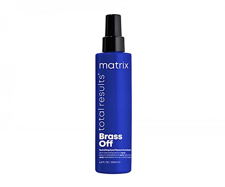 Spray do neutralizacji pomara�czowych i miedzianych odcieni bez sp�ukiwania Matrix Brass Off - 200 ml
