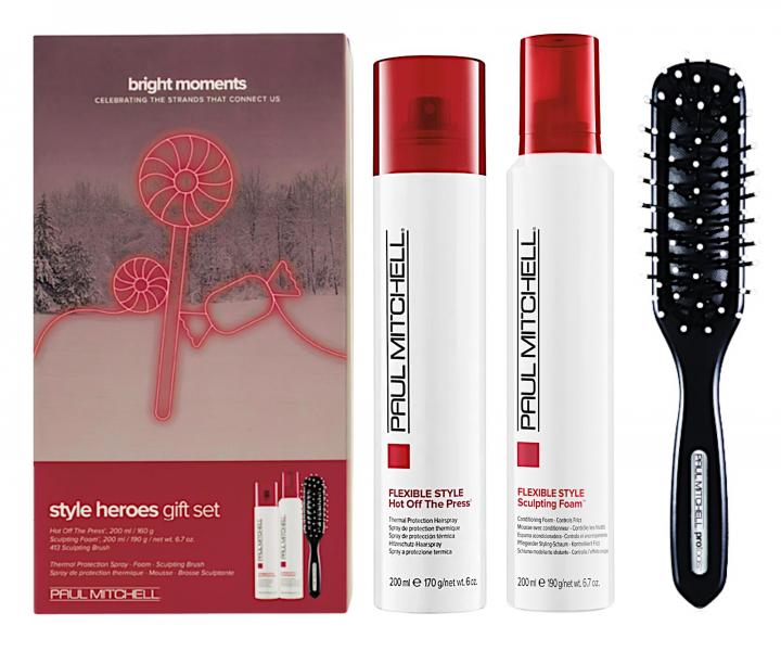 Zestaw upominkowy do stylizacji wosw Paul Mitchell Style Heroes Trio Bright Moments