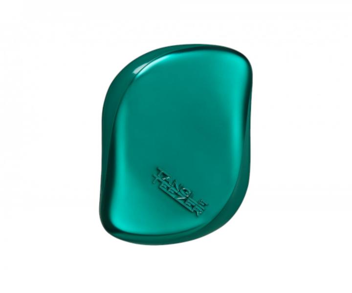 Szczotka do rozczesywania w�os�w Tangle Teezer Compact Styler Green Jungle - zielona metaliczna