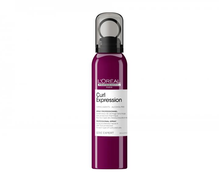Spray przyspieszaj�cy suszenie w�os�w kr�conych Lor�al Professionnel Curl Expression - 150 ml
