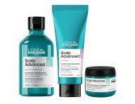 Zestaw koj�cy do przet�uszczaj�cej si� sk�ry g�owy Lor�al Professionnel Scalp Advanced + szampon i maska 2w1 75 ml gratis