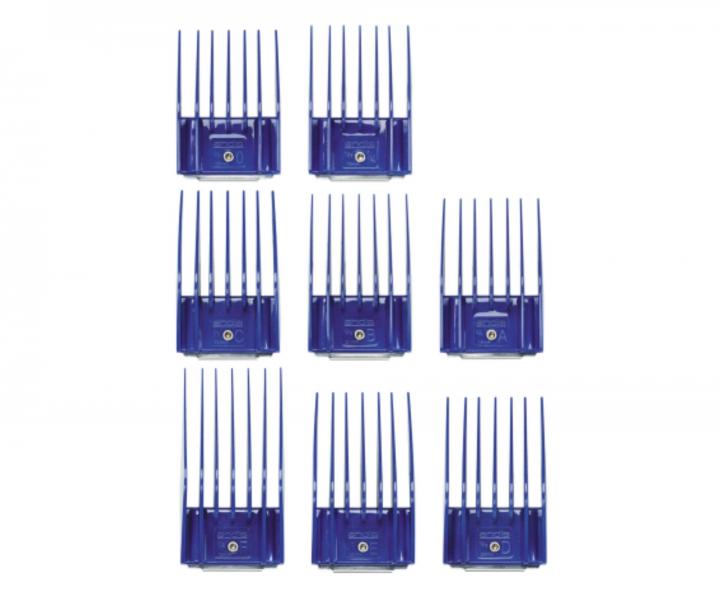 Zestaw uniwersalnych nasadek do maszynki Andis Large Comb Set - 8 szt