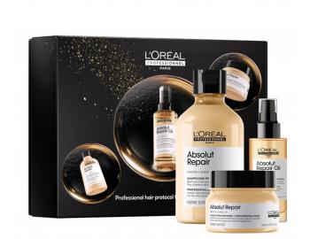 Zestaw upominkowy do w�os�w suchych i zniszczonych Lor�al Professionnel Serie Expert Absolut Repair Trio