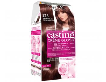 Farba do wosw bez amoniaku Loral Casting Crme Gloss - 525 czekoladowy mus