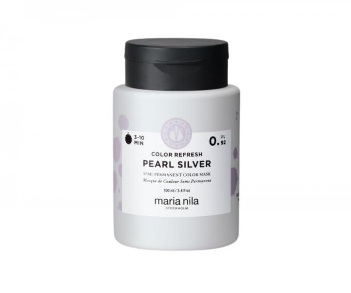 Maska o�ywiaj�ca kolor w�os�w Maria Nila Colour Refresh Pearl Silver - platynowa - 100 ml