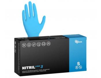 Dugie rkawiczki nitrylowe Espeon Nitril Long 3 - 100 szt - niebieskie - S