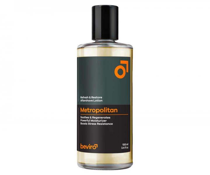 Orze�wiaj�ca i regeneruj�ca woda po goleniu Beviro Refresh & Restore Aftershave Lotion Metropolitan - 100 ml