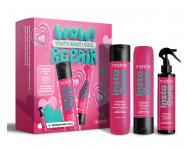 Zestaw upominkowy do odbudowy �amliwych i porowatych w�os�w Matrix Instacure