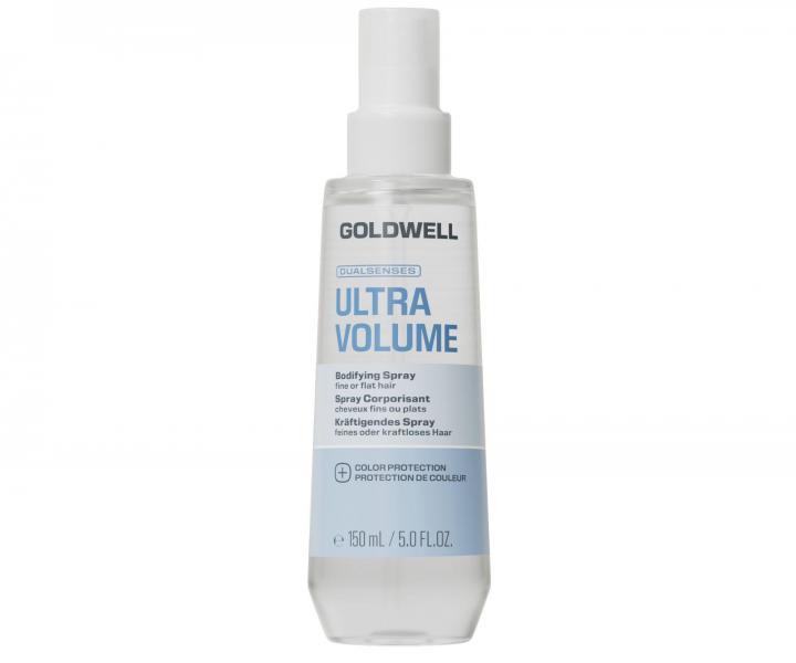 Spray nadaj�cy obj�to�� w�osom cienkim i oklapni�tym Goldwell Dualsenses Ultra Volume Bodifying Spray - 150 ml