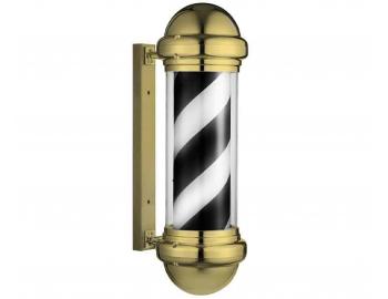 Podwietlany supek do salonu fryzjerskiego Eurostil Professional - 70 cm - czarno-zoty