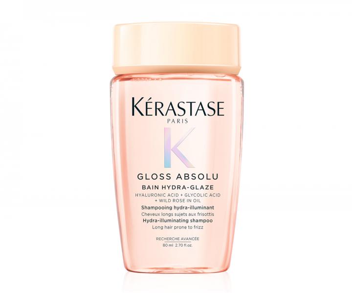 Szampon nawil�aj�cy i roz�wietlaj�cy do w�os�w z tendencj� do puszenia si� K�rastase Gloss Absolu Bain Hydra-Glaze - 80 ml