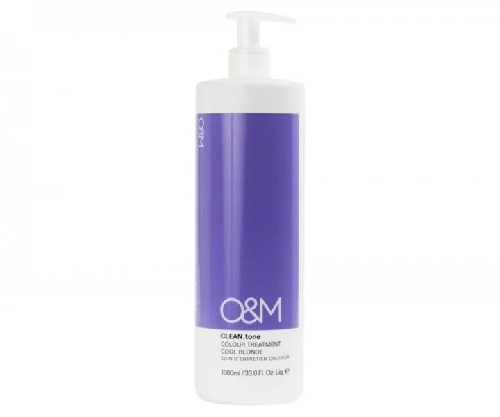 Maska tonuj�ca do w�os�w O&M Clean.tone Colour Treatment Cool Blonde - 1000 ml - zimny blond